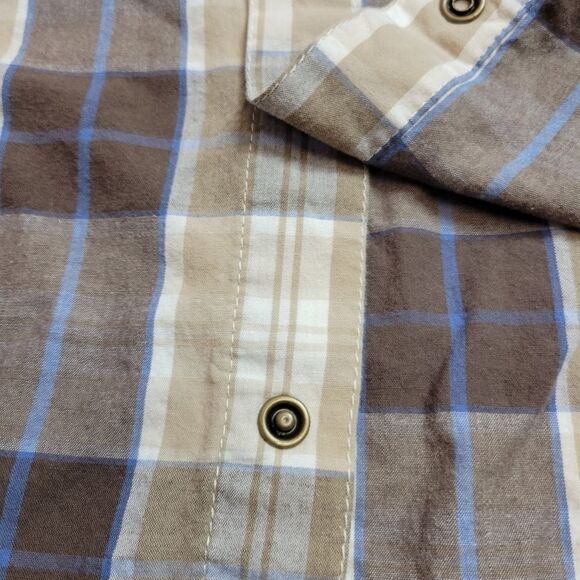 Authentic Graphite plaid buttondown shirt 4T - Picture 3 of 4